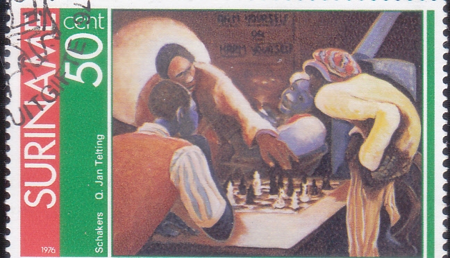 PINTURA- Partida de ajedrez