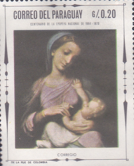 la virgen y el Ni�o Jesus
