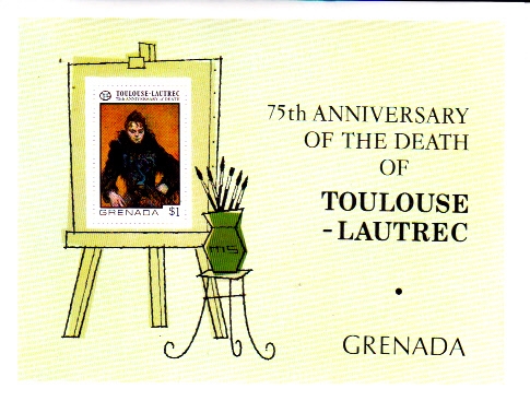 75 ANIVERSARIO MUERTE DE TOULOUSE LAUTREC 