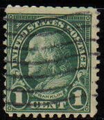 USA 1923 Scott 552 Sello Presidente Franklin Pierce (23/11/1804-8/10/1869) usado Estados Unidos