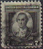 USA 1932 Scott 712 Sello Presidente George Washington usado Estados Unidos Etats Unis