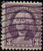 USA 1932 Scott 720 Sello Presidente George Washington (22/1/1732-14/12/1799) usado Estados Unidos Et