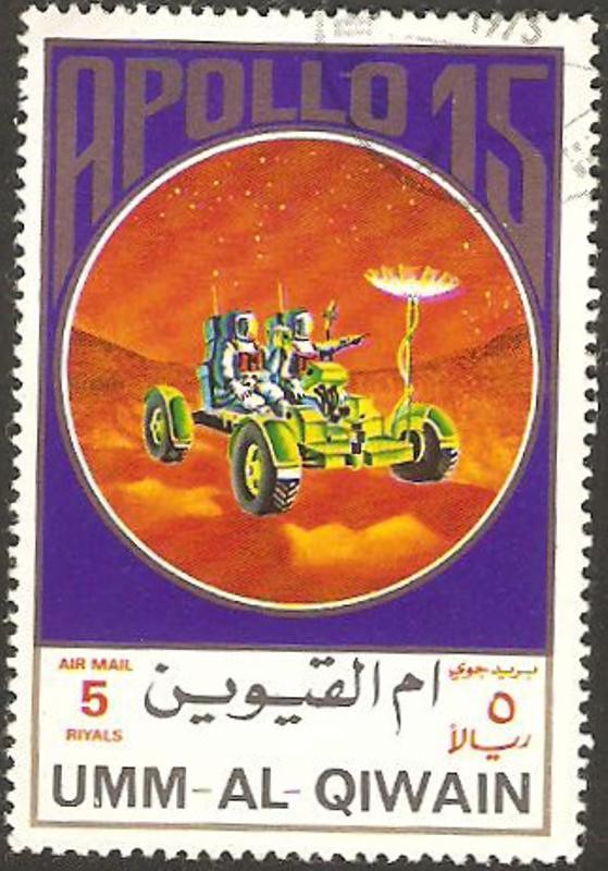 umm al qiwain, apolo 15, espacio