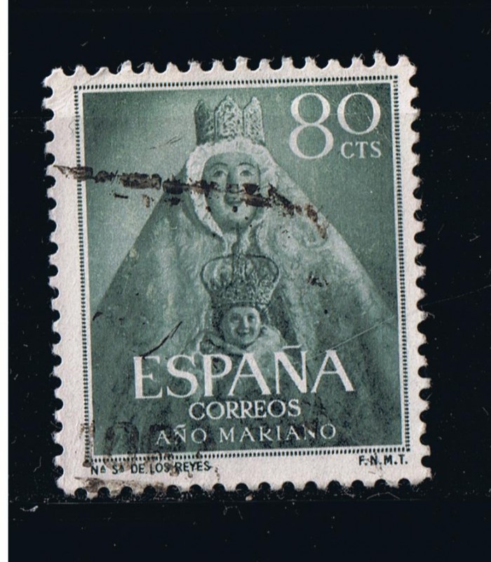 Edifil  nº  1138  Año Mariano  Ntra.  Sra. de los Reyes  Sevilla