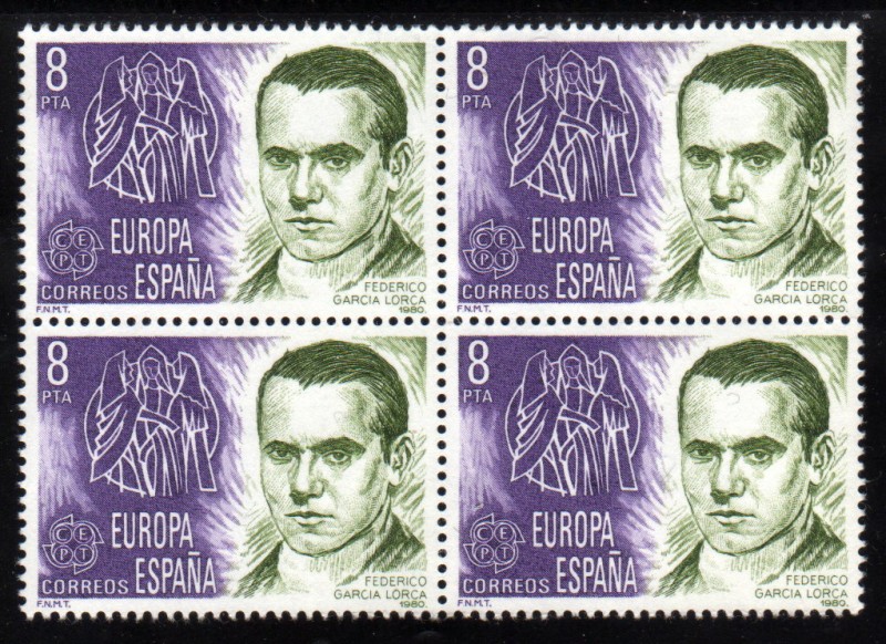 1980 Europa:  Garcia lorca