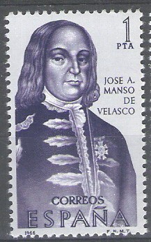Forjadores de America. Jose A. manso de Velasco.