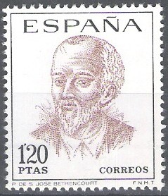 Centenarios de celebridades.Juan de Bethencourt.