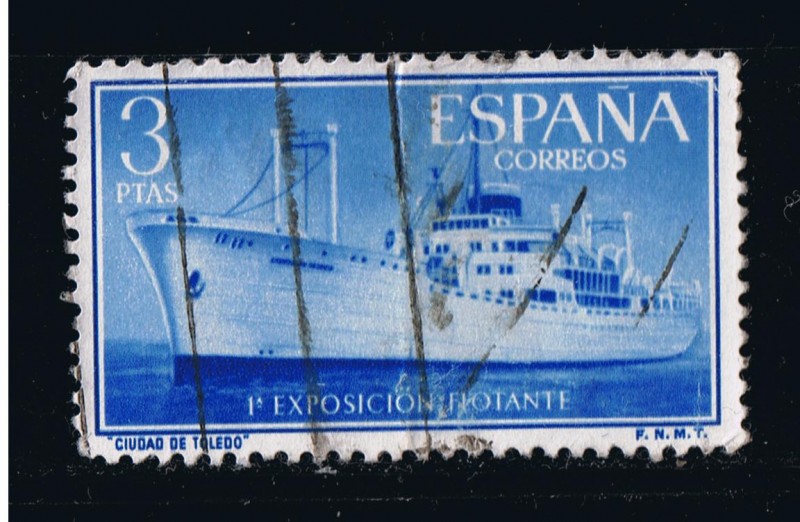 Edifil  nº  1191  Exposición flotante en el buque Ciudad de Toledo