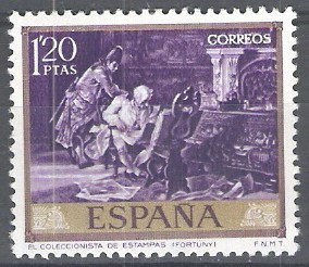 Mariano Fortuny Marsal. El coleccionista de estampas.