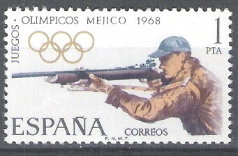 XIX Juegos Olímpicos de Méjico.Tiro Olímpico.