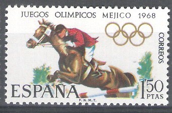 XIX Juegos Olímpicos de Méjico.Hípica.
