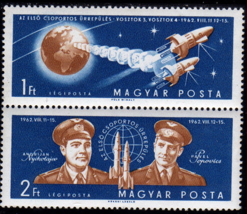1962 Vostok 3 y 4