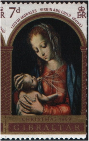Madonna y Niño, de Luis Morales
