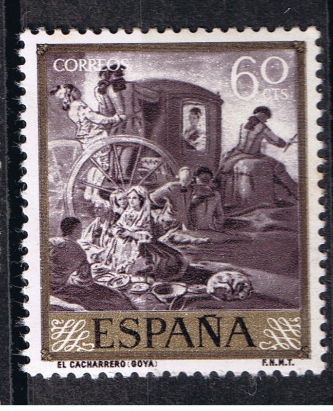 Edifil  nº  1213  Pintores  Goya