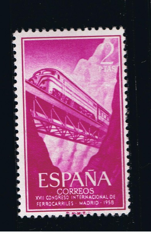 Edifil  nº  1236   XVII  Congreso Internacional de Ferrocarriles