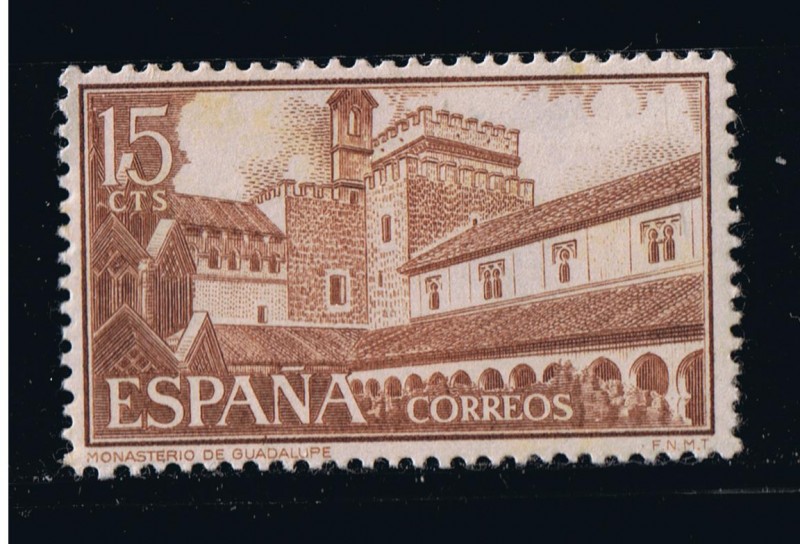 Edifil  1250   Monasterio de Ntra. Sra. de Guadalupe