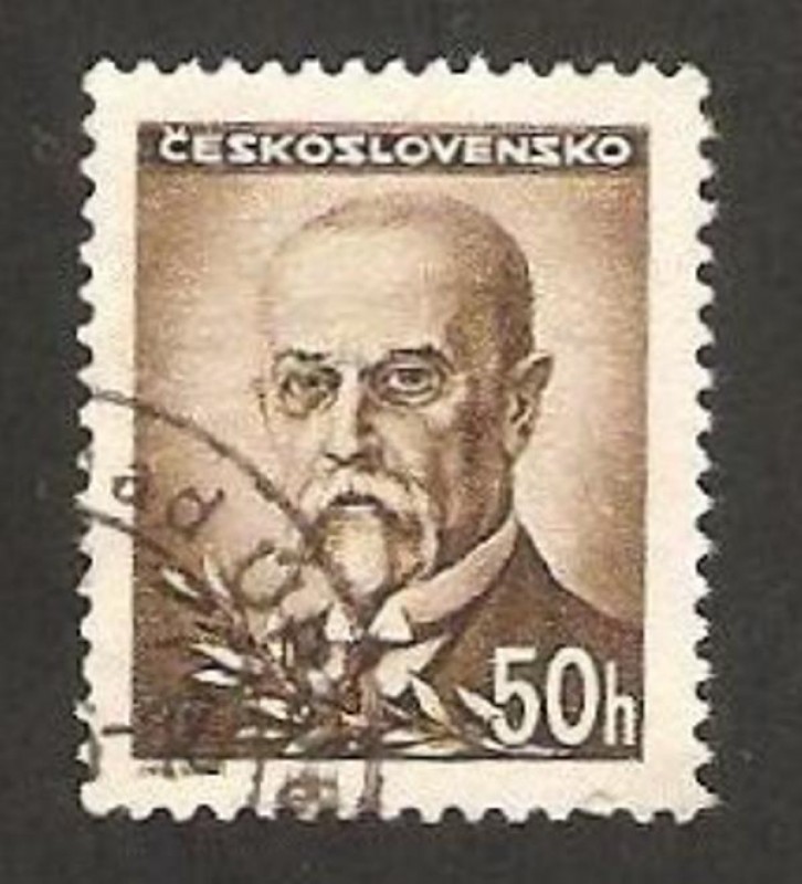 tomas masaryk, presidente checo