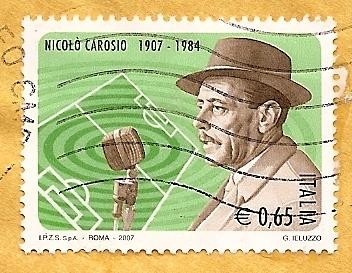 Nicolo Carosio - Fútbol - Comentarista Deportivo
