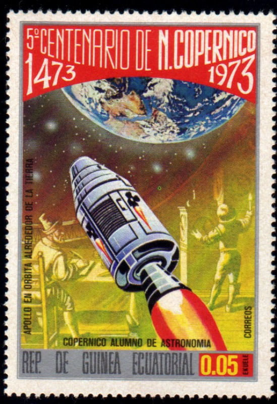 1974 5 centenario Copernico : Apolo