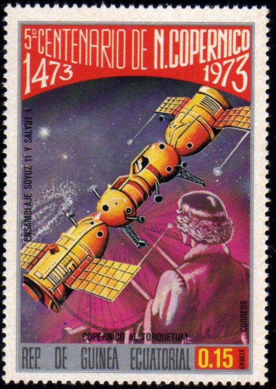 1974 5 centenario Copernico : Soyuz 11 y Salyut