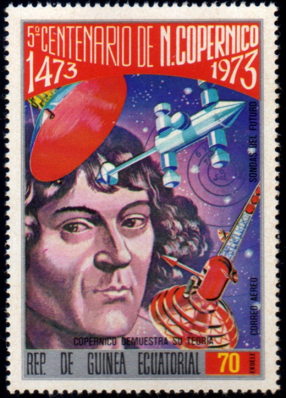 1974 5 centenario Copernico : Sonda espacial