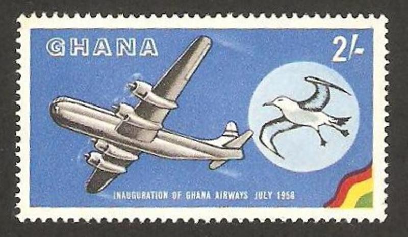 inauguracion de las lineas aereas de ghana