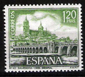 Serie Turistica. Vista General de Salamanca.