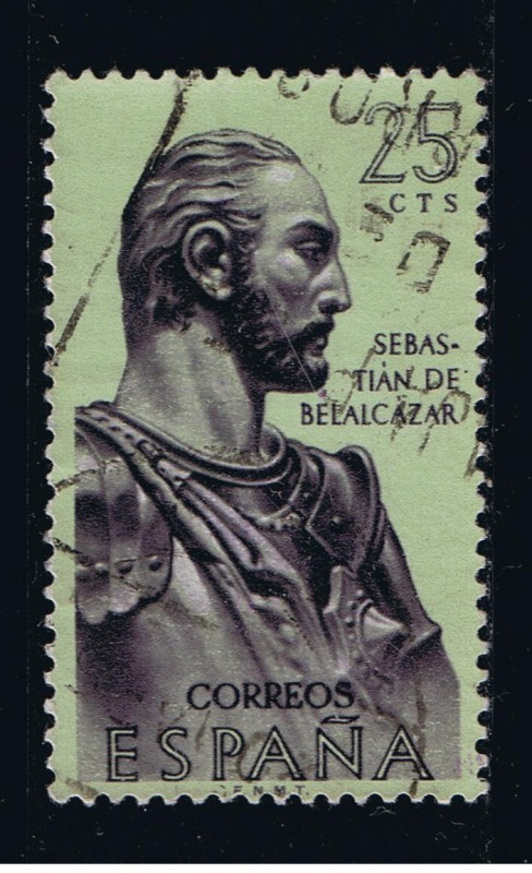 Edifil  1374  Forjadores de América  Sebastián de Belalcázar