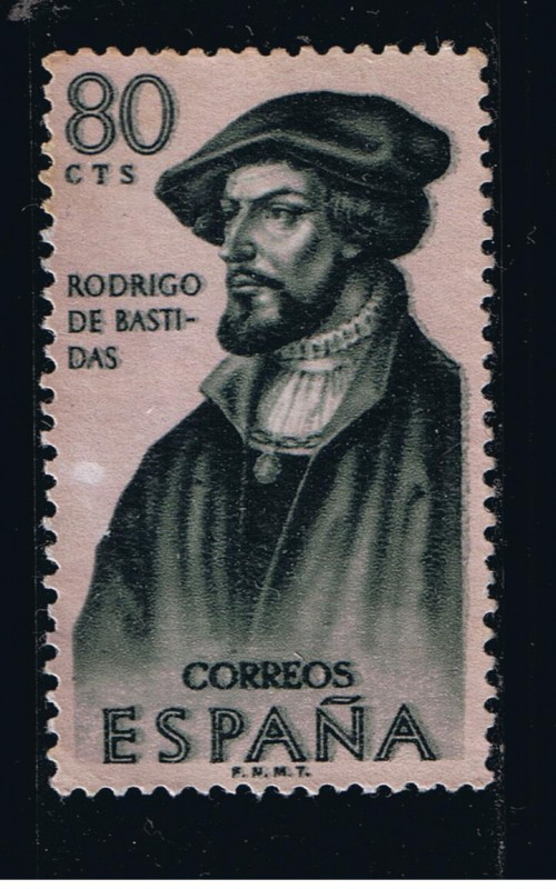 Edifil  1376  Forjadores de América  Rodrigo de Bastidas