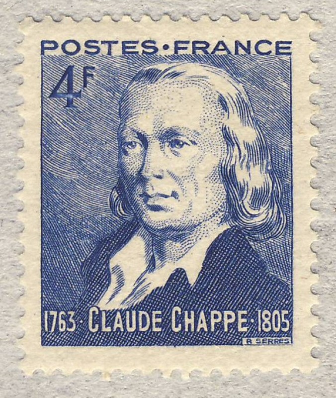 Claude Chappe (1763-1805), télégraphe optique
