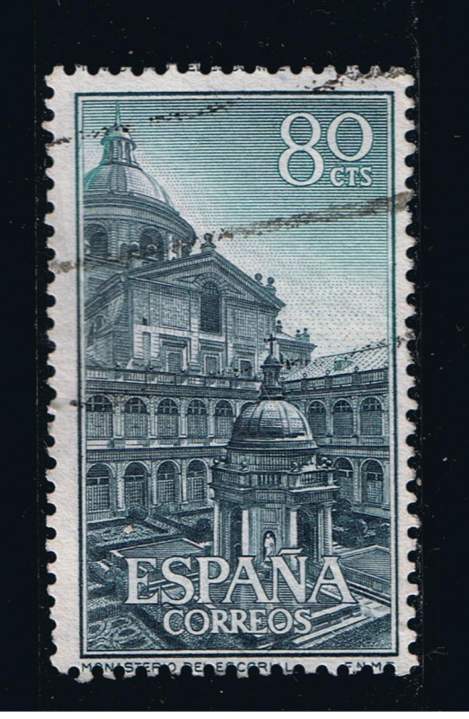 Edifil  1383  Real Monasterio de San Lorenzo del Escorial  