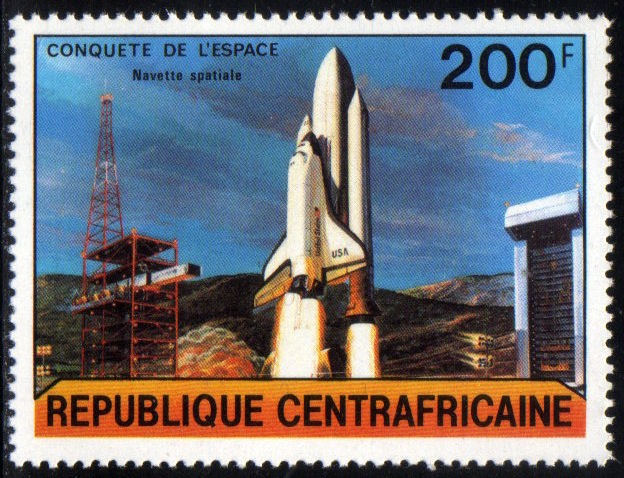 Centroafrica 1981: Despegue del shuttle