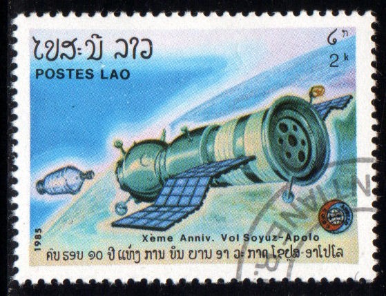 1985 10º Aniversario vuelo Apolo Soyuz: Soyuz 19