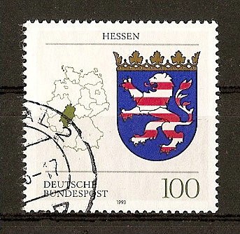 Escudos de Alemania.Federal (DBP)./ Hessen.
