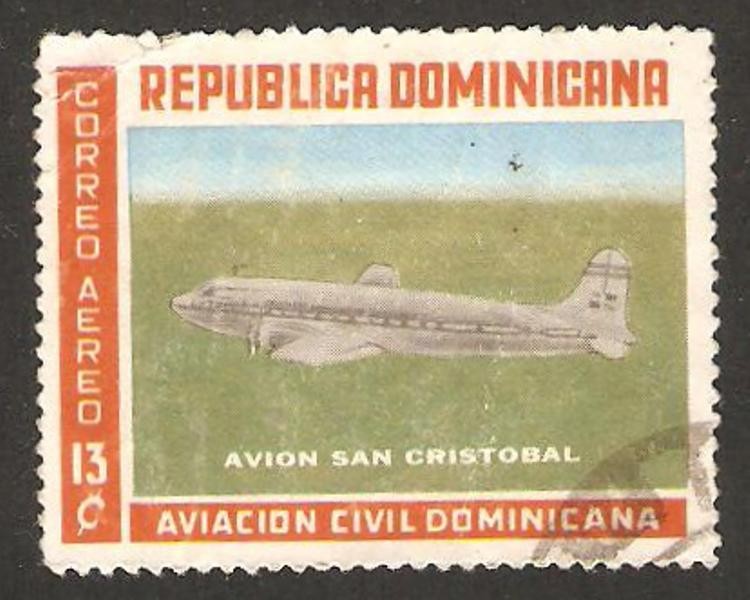 avion san cristobal