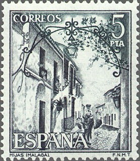 ESPAÑA 1975 2270 Sello Nuevo IX Serie Turistica Mijas Malaga