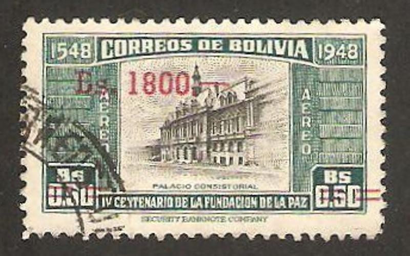 IV centº de la fundación de la paz (palacio consistorial)