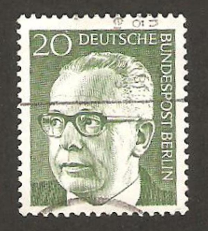 Berlin - 342 - Presidente G. Heinemann