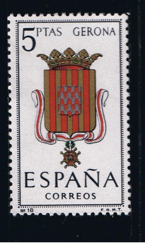 Edifil  1486 Escudos de las Capitales  de provincias Españolas  