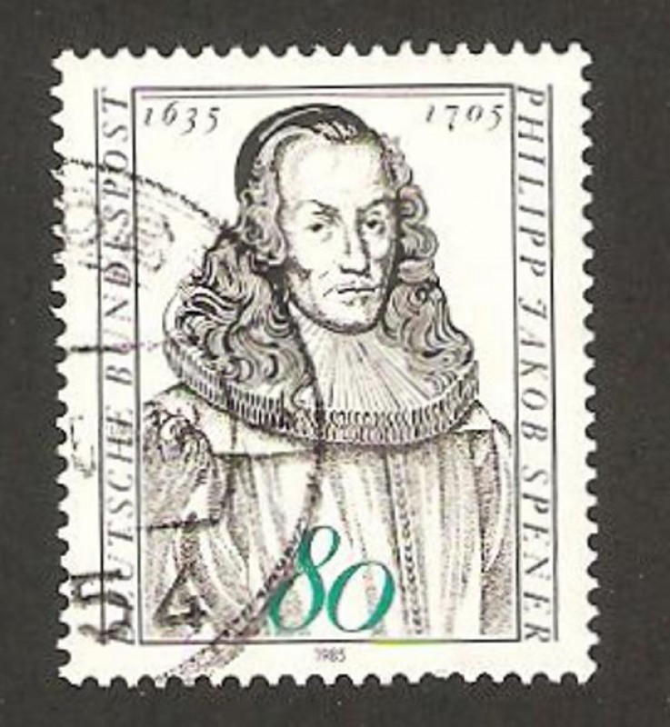 1067 - Philippe Jacob Spener, teólogo, 350 años de su nacimiento