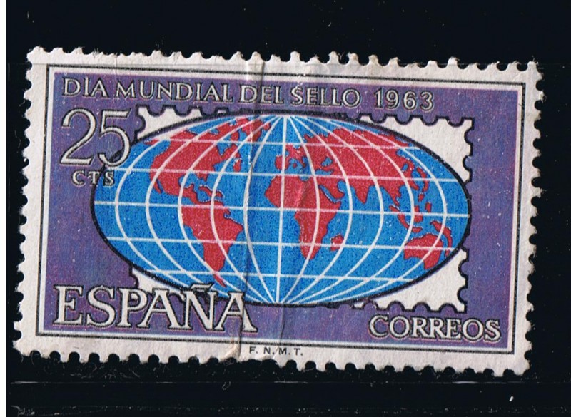 Edifil  1509   Día Mundial del Sello 1963