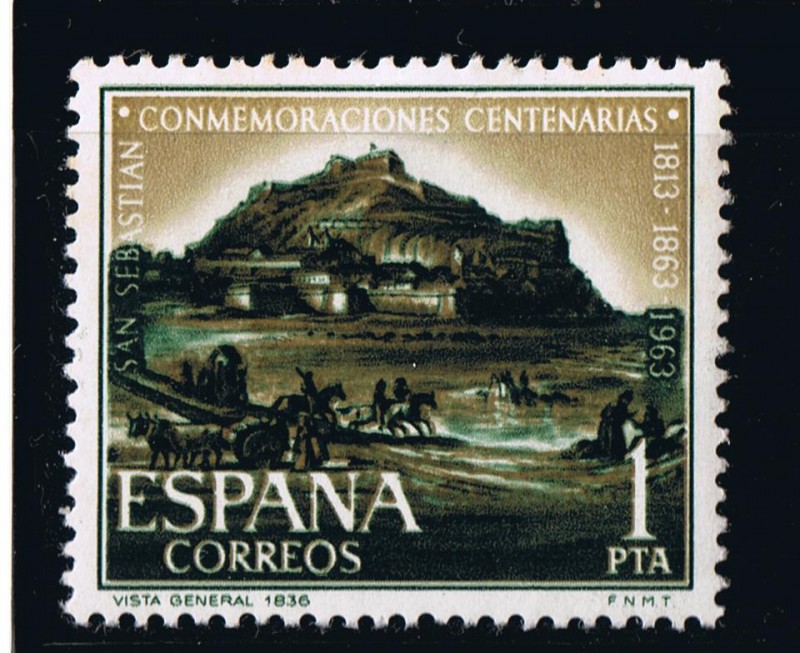 Edifil  1518   Conmemoraciones Centenarias de San Sebastián  
