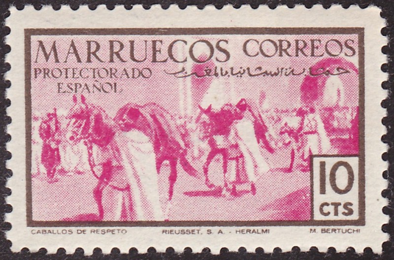 Protectorado español **. Caballos de respeto