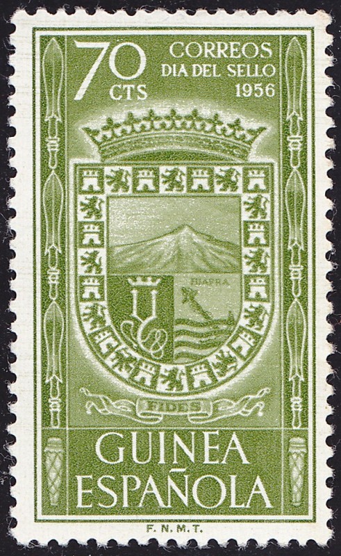 Guinea española **. Día del sello