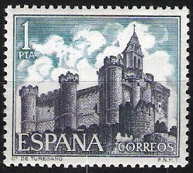 1927 Castillos de España. Turégano, Segovia.