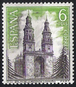 Serie Turística. Iglesia de Santa Maria de la Redonda, Logroño
