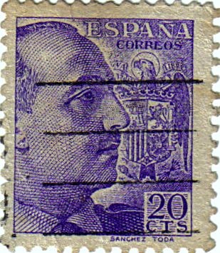 Efigie del gral.Franco