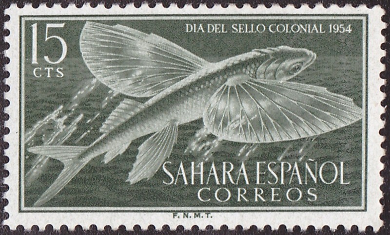Sahara español **. Día del sello colonial