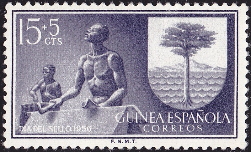 Guinea española **. Día del sello