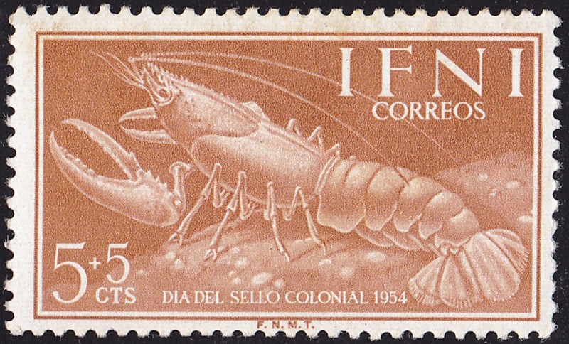 Ifni **. Día del sello colonial